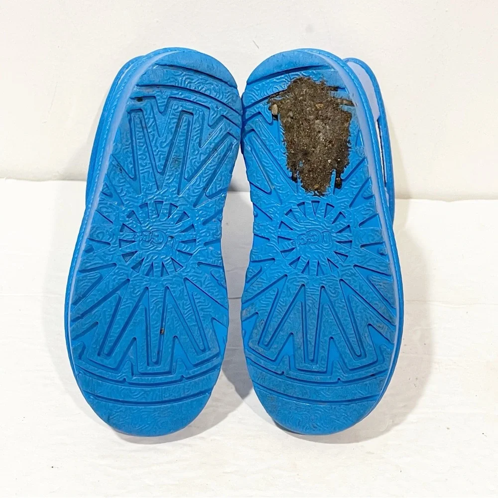 Ugg Toddler Size 9 Blue Rubber Rahjee Rain‎ Boot